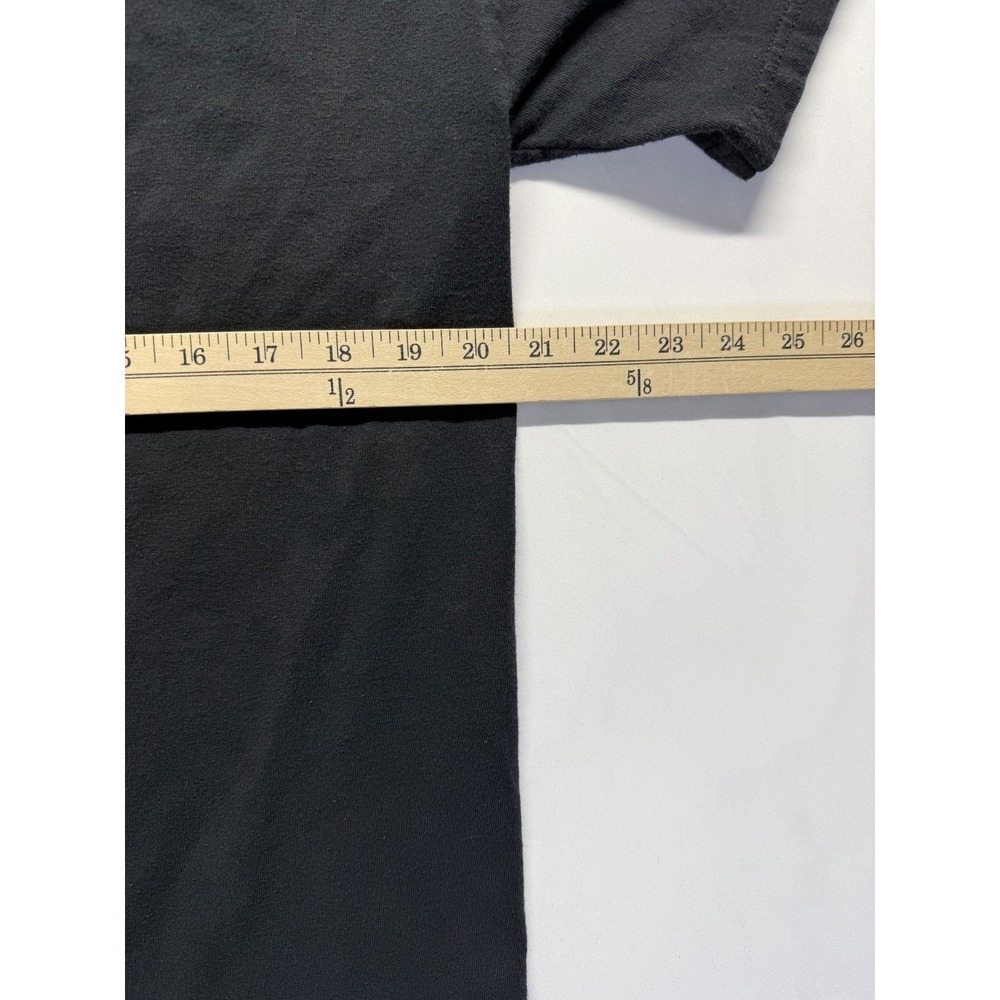 Batman T Shirt Mens Large Black Cotton Superhero Bat Signal DC Comics Graphic - Picture 3 of 6